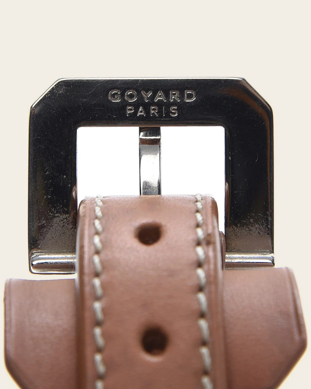 Edmond Collar in black & tan, detail
