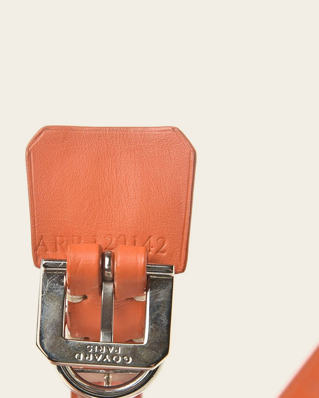Edmond Collar in orange, detail