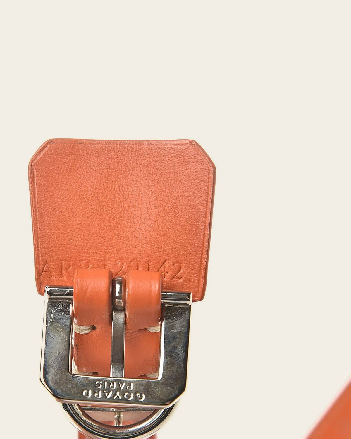 Edmond Collar in orange, detail
