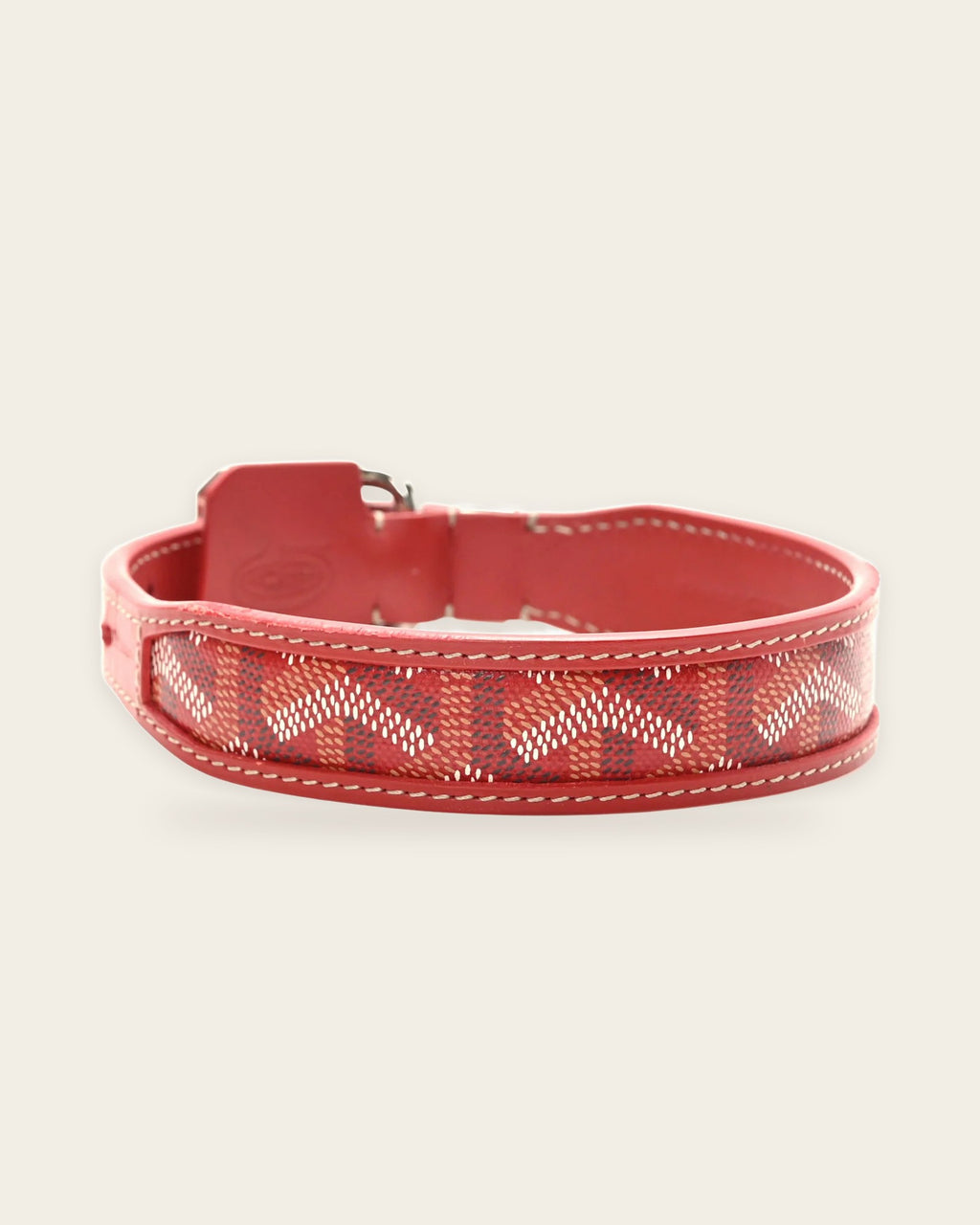 Edmond Collar in red, alternate view