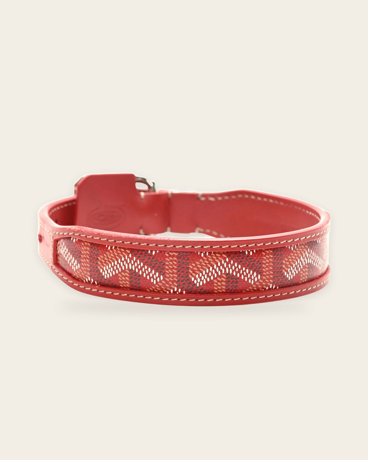 Edmond Collar in red, alternate view