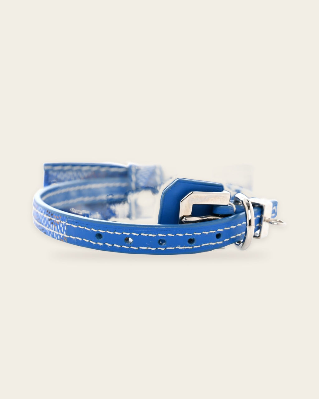 Oscar Collar in sky blue, alternate view