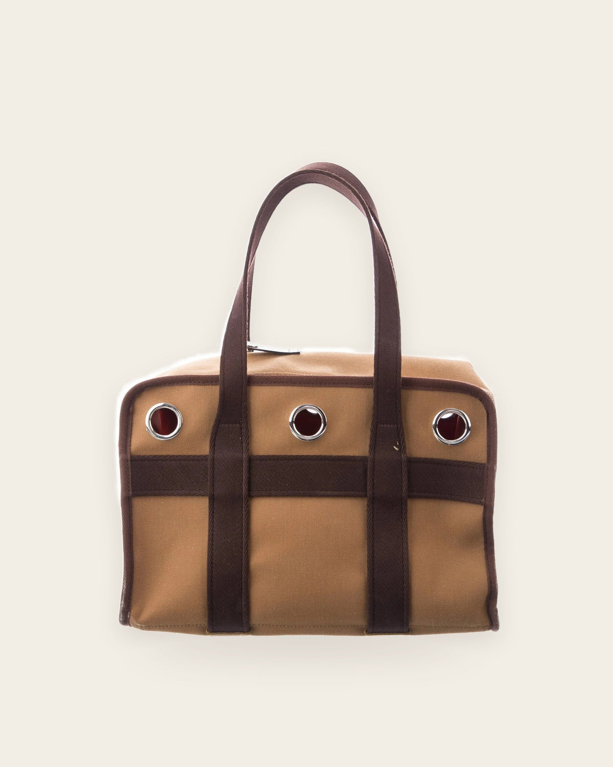 Carrying Bag for Dogs II in tan